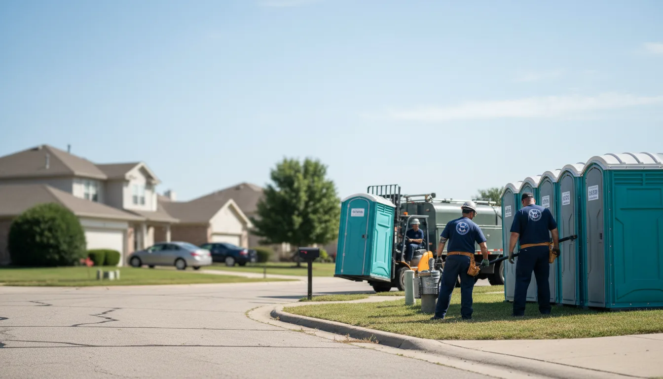 Porta Potty Rental in Ellsworth, IL near me